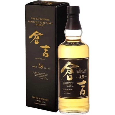 Kurayshi Pure Malt Japanese Whisky 18y 50% 0,7 l (karton)