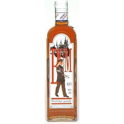 BUM PRAŽSKÉ GARDY 40% 0,5 l (holá láhev)
