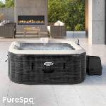 Intex Надуваемо джакузи 4 места с омекотяване INTEX PureSpa 28450NP (3552810)