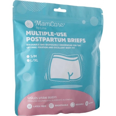 MomCare by Lina Postpartum Briefs S-M 4 ks