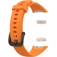 BStrap Silicone remienok na Honor Band 6 / Huawei Band 6, orange SHO003C07