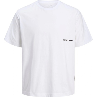 Jack and Jones Тениска Jack and Jones Men's Regular Fit Crew Neck T-Shirt - Bright White
