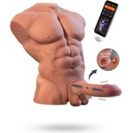 Xise Mастурбатор - торс с тласкащо дилдо и App Xise Fitter