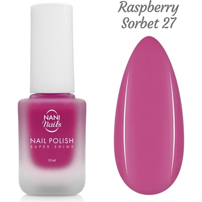 Nani lak na nehty Super Shine Raspberry Sorbet 10 ml