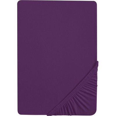 Biberna Napínacia džersejová plachta fialová 180-200x200