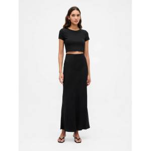 GAP Сатенена макси пола GAP GAP | Cheren | ЖЕНИ | XS - zoot - 129,07 лв