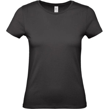 B&C Collection B&c e150 / Дамска тениска с обло деколте - черна xl (01002t00204)