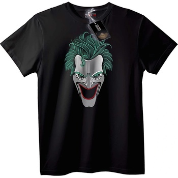 NOONEBRAND Тениска Лице на Joker - XS, Black