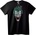 NOONEBRAND Тениска Лице на Joker - XS, Black