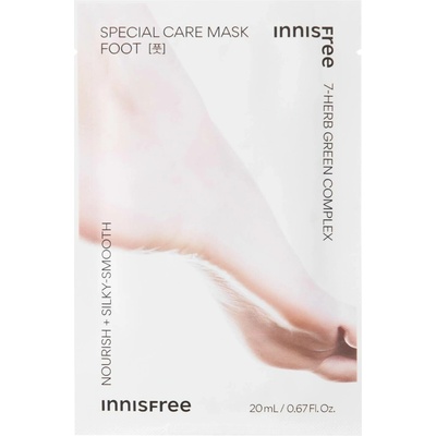 Innisfree Special Care Foot Mask Pečující maska na nohy s ureou 20 ml