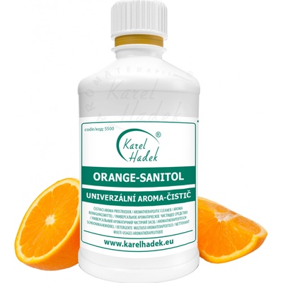 Karel Hadek Orange Sanitol čistící aroma‑prostředek 500 ml – Zboží Mobilmania