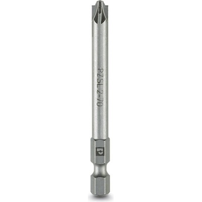 Krížový PZ/plochý bit Phoenix Contact SF-BIT-PZSL 1-70 1212603, vel. PZ 1, E 6.3 5 ks