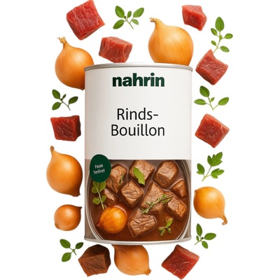 Nahrin Hovězí bujon bez tuku 500 g – Zboží Dáma