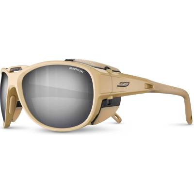 Julbo Алпийски очила Julbo Explorer 2.0 Spectron S4 Glacier glasses - Light Brown / Brown / Silver Flash (205-7248-0111)