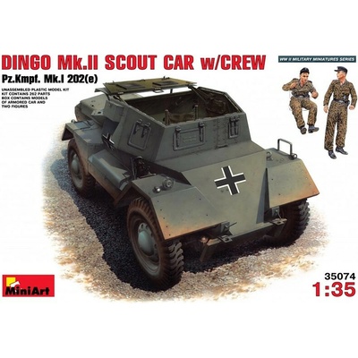 MiniArt Dingo Mk.II PzKpWg Mk.I 202 w. Crew 1:35