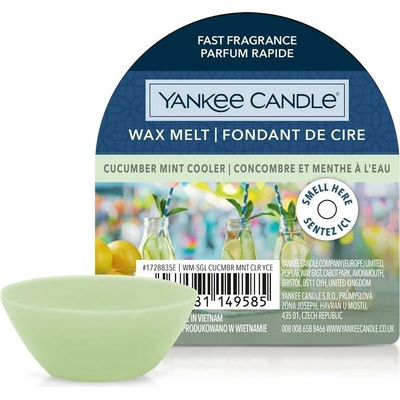 Yankee Candle Cucumber Mint Cooler voňavý vosk do aromalampy 22 g