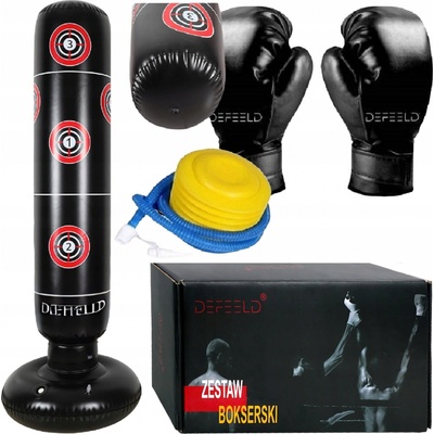mamido Boxerský set pro děti červený