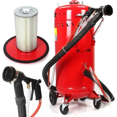 Mobilná pieskovačka, injenktorová, bezprašná 105L