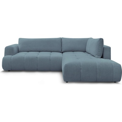 Bobochic Син сгъваем/с място за съхранение ъглов диван (десен ъгъл/L форма) Fuji - Bobochic Paris (106557)