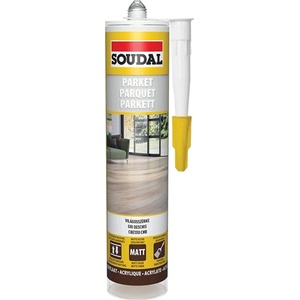 Soudal Силикон Судал за паркет 280мл soudal светло сив