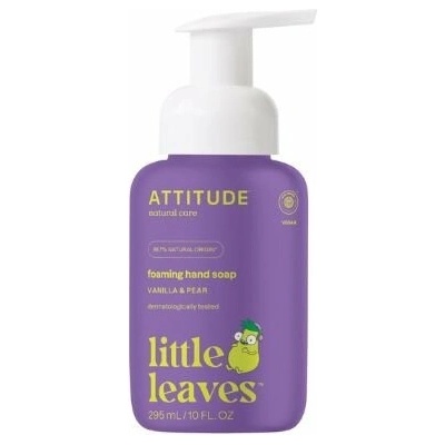 Attitude Little Leaves pěnové mýdlo na ruce vanilka a hruška 295 ml