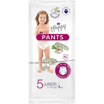 Bella Baby Happy Pants Junior 11-18 kg 4 ks