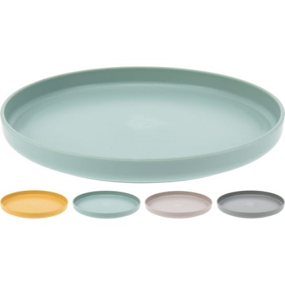 talíř d19,5 cm , mix barev, recyklovaný plast