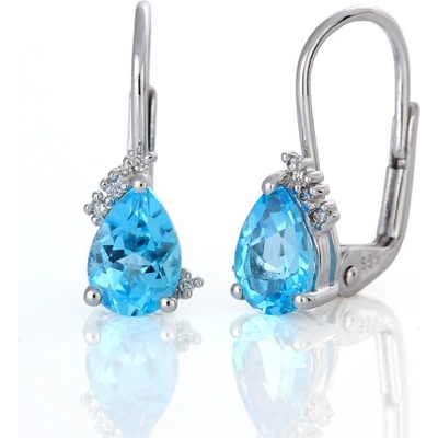 Gems oslnivé Evianna v bílém zlatě s blue topazy a brilianty 3880060-0-0-93