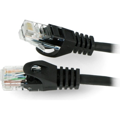 Lanberg PCU6-10CC-0050-BK patch, CAT.6, UTP, 0.5m, černý