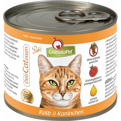 GranataPet DeliCatessen Teľacie & králik 12 x 200 g