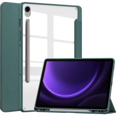 Vsechnonamobil 65781 CRYSTAL Zaklápěcí pouzdro Samsung Galaxy Tab S9 FE / Tab S10 FE zelené