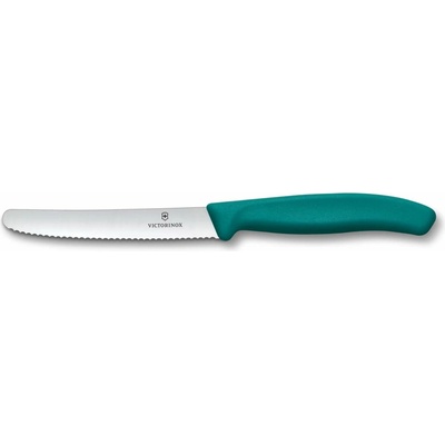 Nôž na paradajky a salámu 11 cm zelená kale Victorinox 6.7834.C1