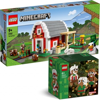 LEGO® Minecraft® 21187 Červená stodola