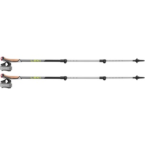 LEKI Щеки за нордик ходене Leki Traveller Alu Nordic walking poles - Black / Silvergray / Neon Yellow - размер 90-130 cm (526-0649-0211)