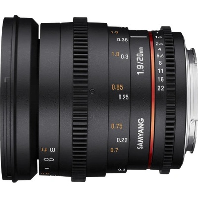 Samyang 20mm T1.9 ED AS UMC Canon M