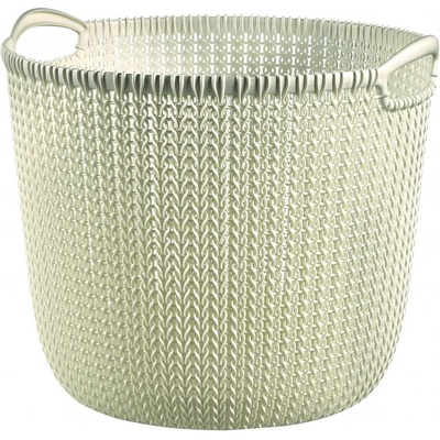 CURVER Knit kulatý Koš bílá 30 l