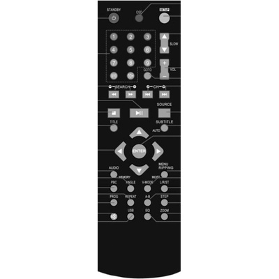 GENERAL AKAI AMD02 - съвместимо дистанционно управление на марката General (AMD02)