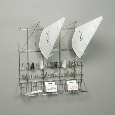 Vešiak na cukrárske sáčky a špičky, nerez, SCHNEIDER