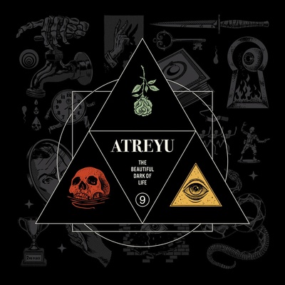 Atreyu - The Beautiful Dark Of Life (Limited Edition) (Red/Teal/& Yellow Swirl Coloured) (2 LP) (5401148000320)