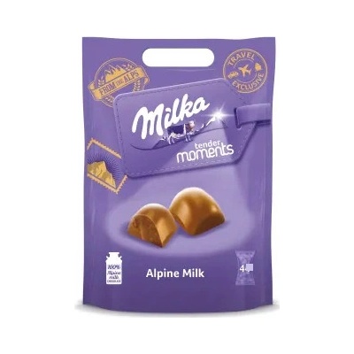 Milka Tender Moments Alpine Milk Pouch 405 g