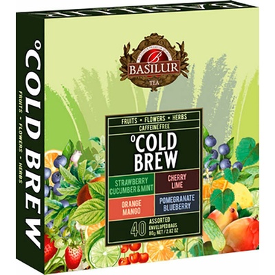 Basilur Cold Brew Assorted přebal 40 x 2 g