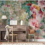 Art Gift Decor Фототапет с ръчно рисувани цветя