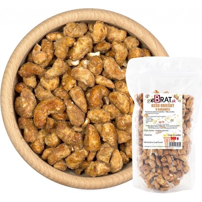 eBrat.sk Kešu oriešky v karameli 500 g