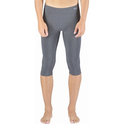 Gina dámské capri bezešvé klasické Eco Bamboo 95033P šedá bílá