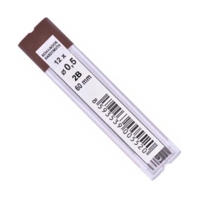 DONG-A Grafitové tuhy H/0,5mm 12 ks