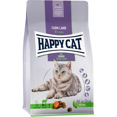 Happy Cat Senior Jehněčí s pastvin Weide Lamm 4 kg