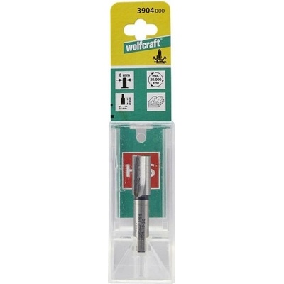 WOLFCRAFT 390400 Fréza do dreva na drážky, prstová 8mm Ø10x20mm HSS
