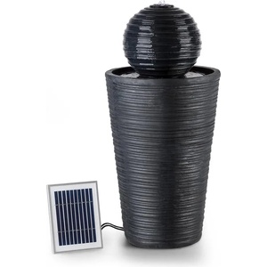 Blumfeldt Liquitorre XL, соларен фонтан, 200 л/ч, слънчев панел, 2 W, акумулатор, LED, polyresin (SOL1-Liquitorre XL) (SOL1-Liquitorre XL) - electronic-star