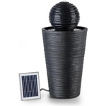 Blumfeldt Liquitorre XL, соларен фонтан, 200 л/ч, слънчев панел, 2 W, акумулатор, LED, polyresin (SOL1-Liquitorre XL) (SOL1-Liquitorre XL) - electronic-star