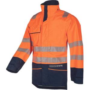 CERVA Sioen torvik 7330a / hi-vis антистатично водоустойчиво яке l (0351003796003)